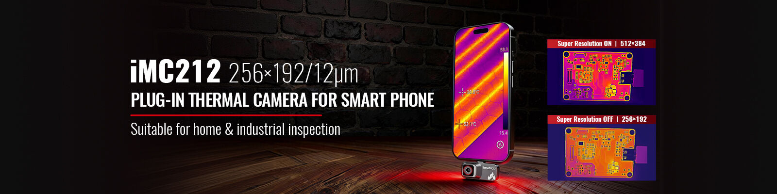 Plug-in Thermal Camera