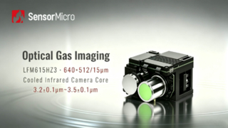 Optical Gas Imaging 640x512/15µm Cooled Infrared Core #infrared#shorts