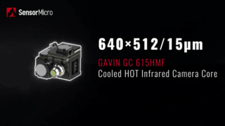 Cooled HOT 640×512/12µm Infrared Camera Core with High Operation Temperature up to 150K