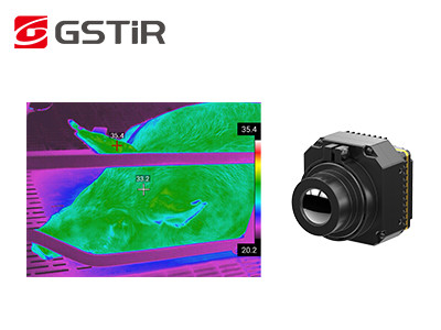 Uncooled LWIR Thermal Camera Core with Fixed Focus Athermal Lens 19mm/24mm