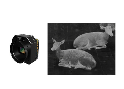 Manual Focus Thermal Camera Core with 640×512 Resolution 8μm to 14μm Spectral Range