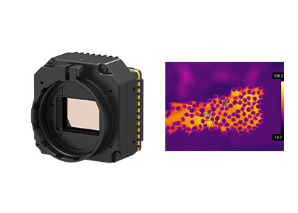 Uncooled Infrared Thermal Security Camera Module With Multiple Lenses