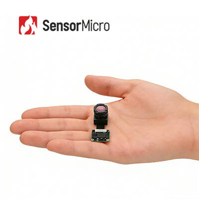 256×192 Resolution 12μm Uncooled Infrared Camera Module for Security Surveillance with Compact 17×17mm Design