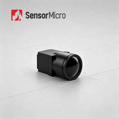 Uncooled LWIR Thermal Imaging Camera Core with 1280x1024 Resolution and 12μm Pixel Pitch