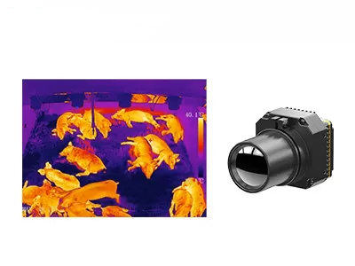 Uncooled Infrared Thermal Camera Module Core 25Hz 30Hz for UAV Payloads