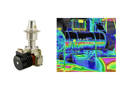 3μM~5μM MWIR Cooled Thermal Imaging Sensor For Non Contact Gas Leak Detection