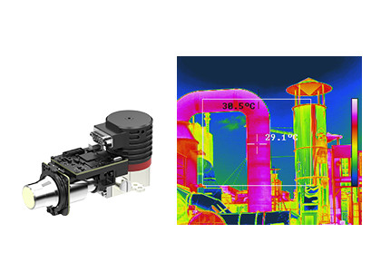 Optical Gas MWIR Cooled Thermal Imaging Module 3.2um~3.5um Spectral Range