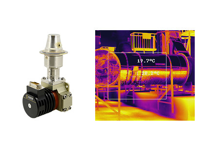VOCs Optical Gas Imaging Cooled MWIR Thermal Imaging Detector 320x256 24VDC