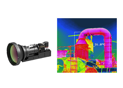 23mm Lens MWIR Optical Gas Imaging Camera For Visualizing Gas Leak