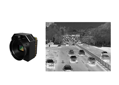 Uncooled Focal Plane Arrays Thermal Camera Core 50Hz Frame Rate 67g