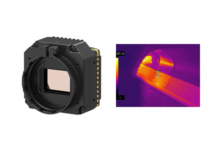 Uncooled Infrared Thermal Security Camera Module With Multiple Lenses