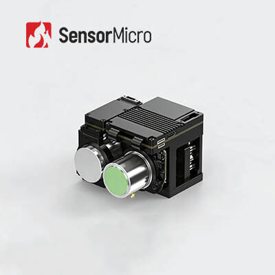 640×512 Resolution 15μm Pixel Size Optical Gas Imaging Camera with 3.2-3.5μm Spectral Range for Gas Leak Detection