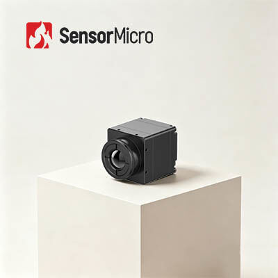 384x288 Resolution 12μm Pixel Pitch LWIR Thermal Camera Module with Shutterless Design