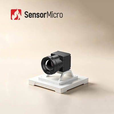 384×288 Resolution Thermal Camera Core with 8μm to 14μm Spectral Range and Uncooled Focal Plane Arrays