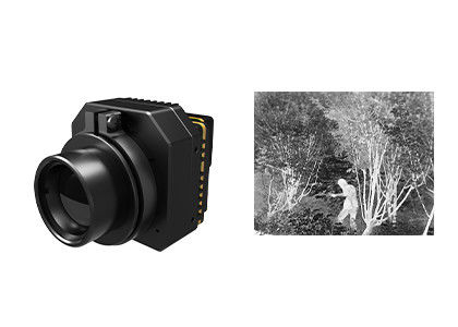 Uncooled Infrared Thermal Security Camera Module With Multiple Lenses